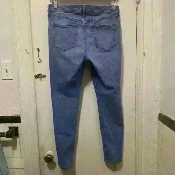 Old Navy Rockstar Super Skinny Jeans Blue Size 12 - Picture 6 of 10
